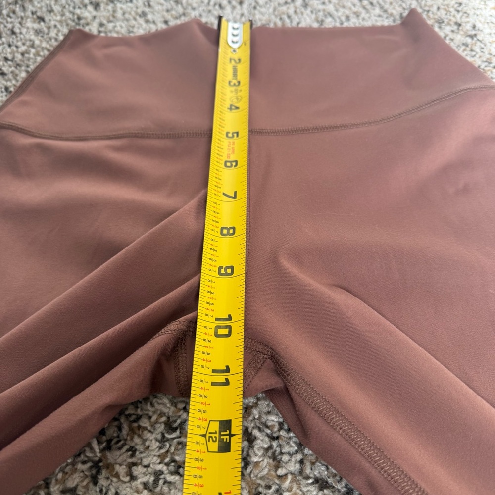 Yogalicious Lux High Waist Dusty Rose Athletic Leggings Womens Active Pants M - Picture 9 of 10